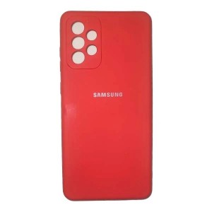 کاور سیلیکونی محافظ گوشی سامسونگ Galaxy a72 – محافظت کامل،طراحی شیک و مقاوم- رنگ سرخ مخملی ا فلاح نت