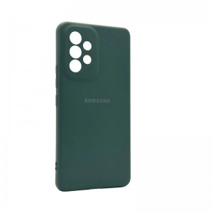 کاور سیلیکونی محافظ لنزدار سامسونگ Galaxy A53 5G – رنگ صورتی روشن ا فلاح نت