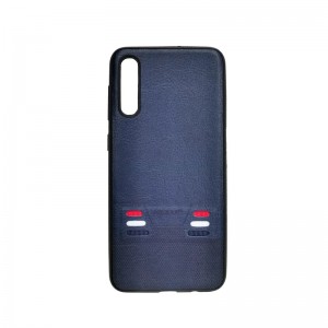 کاور مدل چرمی سرمه ای مقاوم برای سامسونگ Galaxy A30s – ضد ضربه و ضد آب ا فلاح نت