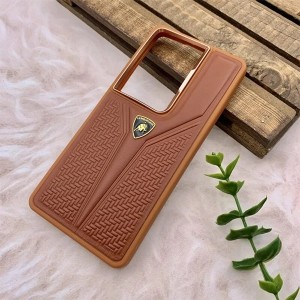 قاب محافظ طرح چرم لامبورگینی Case Pro مناسب گوشی شیائومی Redmi Note 13 4G - کاور لاکچری و مقاوم ا فلاح نت