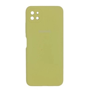 کاور مدل سیلیکون مناسب برای گوشی موبایل سامسونگ Galaxy A22 5G -بنفش ا فلاح نت