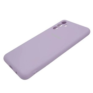 کاور سیلیکونی صورتی روشن سامسونگ Galaxy A04s – محافظ نرم و مقاوم و ضد ضربه ا فلاح نت