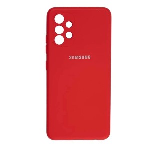 کاور سیلیکونی مدل FASHION مناسب برای سامسونگ Galaxy A32 4G-سبک و مقاوم-سرخابی ا فلاح نت
