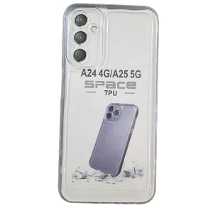 کاور ژله‌ای شفاف و ضدضربه مناسب برای گوشی سامسونگ Galaxy A24 4G و Galaxy A25 5Gا فلاح نت