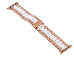 بند استیل مردانه مدل Goui طرح رولکسی مناسب اپل واچ سایز 42/44/45/49 میلی‌متر ا فلاح نت