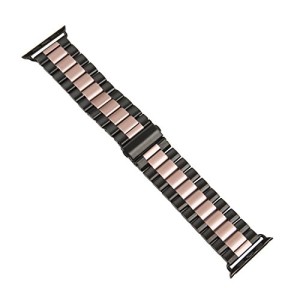 بند استیل مردانه مدل Goui طرح رولکسی مناسب اپل واچ سایز 42/44/45/49 میلی‌متر ا فلاح نت