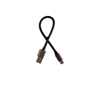 کابل شارژ و انتقال داده USB به Type-C مدل کنفی – مناسب پاوربانک و خودرو (۰.۲۵ متر) ا فلاح نت