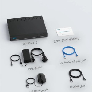 ضبط‌کننده ویدیویی تحت شبکه ۱۶ کاناله رئولینک مدل RLN16-410 با پشتیبانیPoE ا فلاح نت