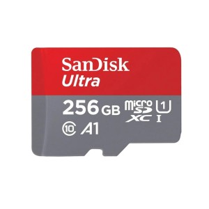 کارت حافظه 256 گیگابایت SanDisk Ultra همراه با آداپتور با سرعت بالا و عملکرد فوق‌العاده مناسب برای فیلم‌برداری 4K و ذخیره‌سازی پیشرفته ا فلاح نت