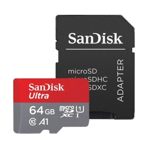 کارت حافظه ۶۴ گیگابایتی SanDisk Ultra با سرعت خواندن و نوشتن بالا ا فلاح نت