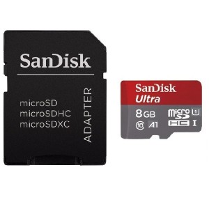 کارت حافظه SanDisk Ultra 8GB با سرعت بالا و فناوری کلاس10 ا فلاح نت