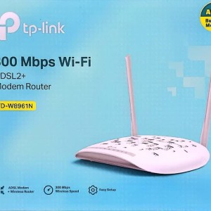 مودم روتر بی‌سیم ADSL2+ تی پی لینک مدل TD-W8961N با سرعت 300 مگابیت- استوک ا فلاح نت