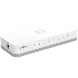 سوییچ رومیزی 8 پورت دی لینک مدل D-Link DES-1008A ، مناسب برای خانه و دفتر- استوک ا فلاح نت