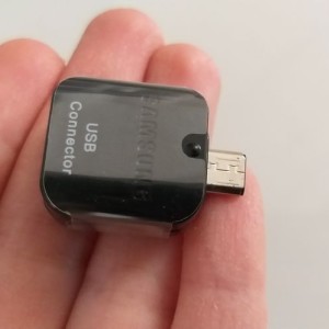 مبدل OTG micro usb سامسونگ ، اتصال سریع و آسان دستگاه‌ها به گوشی و تبلت - مشکی ا فلاح نت