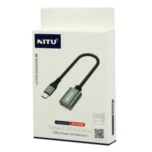 کابل تبدیل OTG USB-C شرکت نیتو مدل l NT-CN18 فلاح نت
