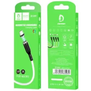 کابل شارژ مگنتی شرکت دنمن مدل D18V برای میکرو l usb فلاح نت