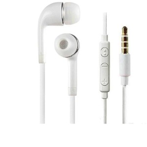 هندرفری سیمی اورجینال J5 سامسونگ با جک 3.5 میلی متری مدل HS3303WE ا فلاح نت