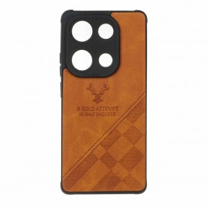 قاب طرح چرم گوزنی مخصوص گوشی های شیائومی  Xiaomi Redmi Note 13 Pro 4G / Poco M6 pro 5G ا فلاح نت