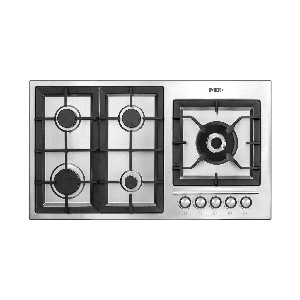 اجاق گاز صفحه ای میکس پلاس مدل IS9504 استیل