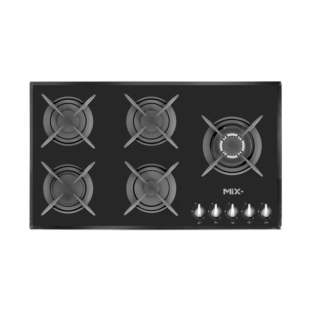 اجاق گاز صفحه ای میکس پلاس مدل IG8501 شیشه ای