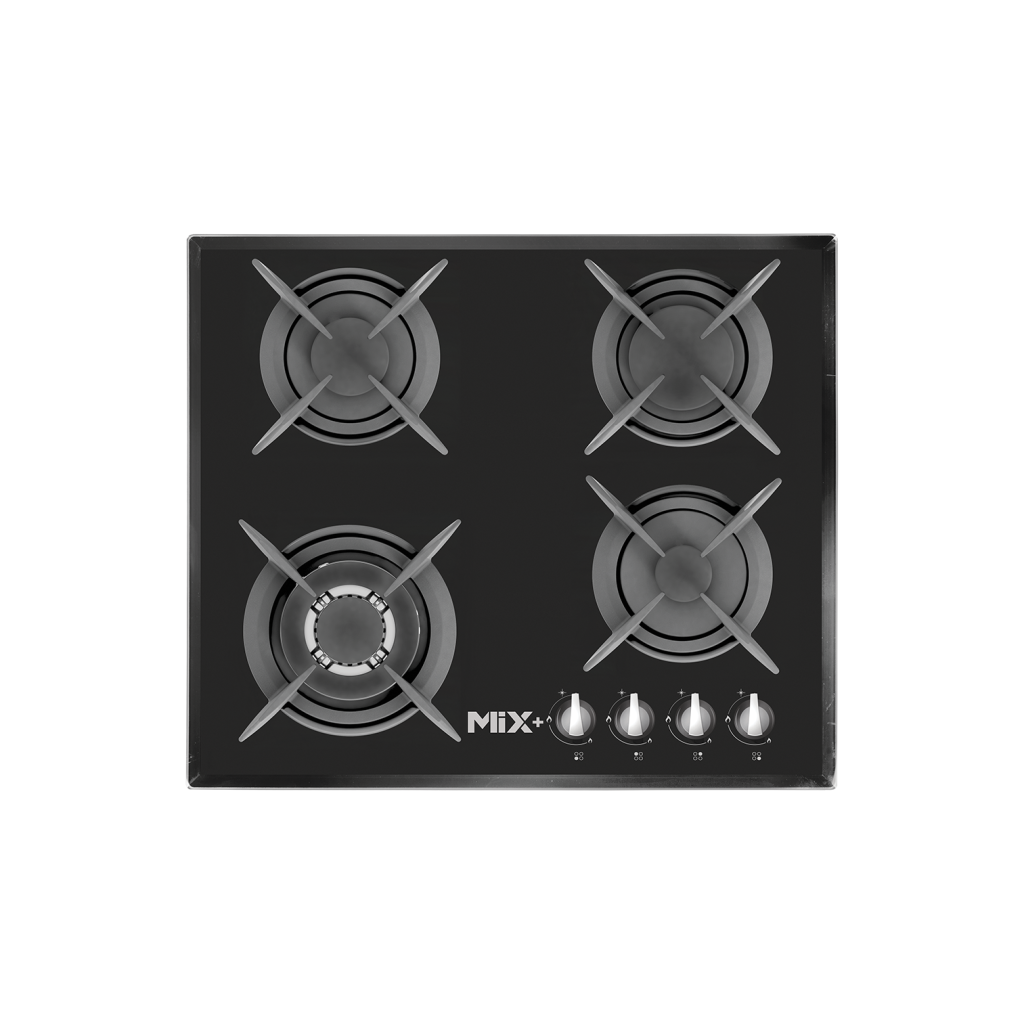 اجاق گاز صفحه ای میکس پلاس مدل IG6401 شیشه ای