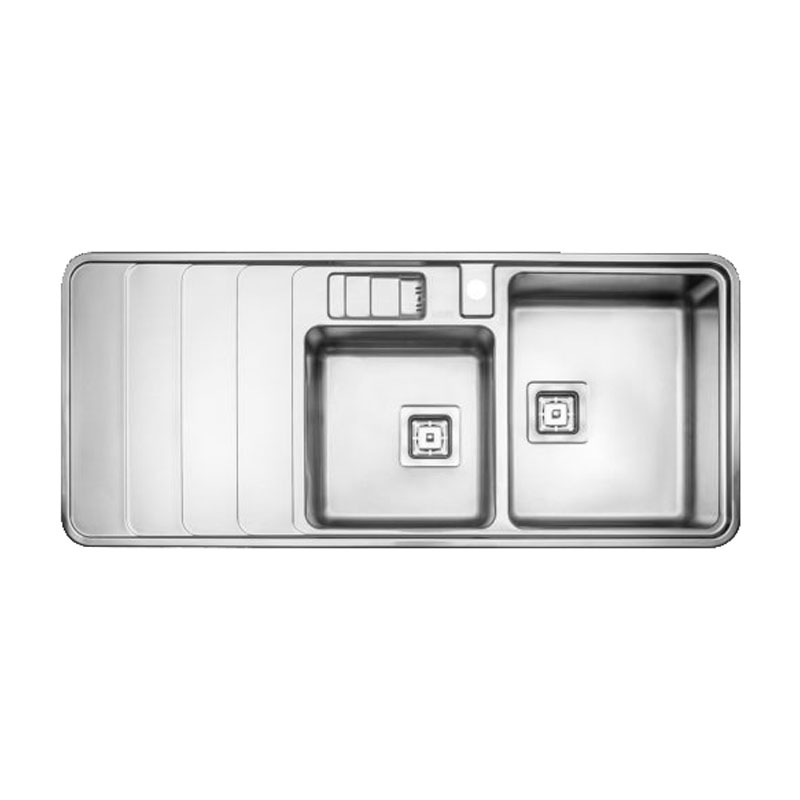 سینک ظرفشویی استیل البرز مدل 856 توکار