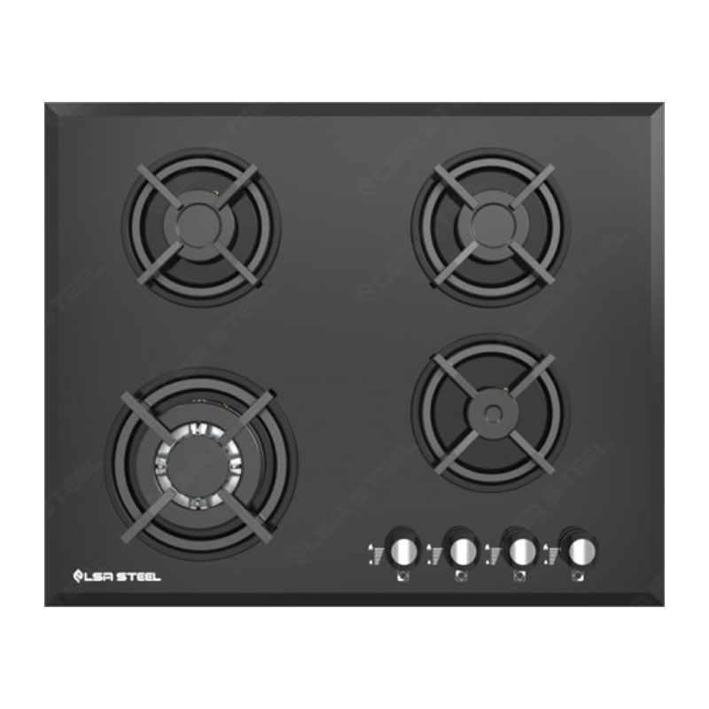 اجاق گاز صفحه ای السا استیل مدل G401 شیشه ای