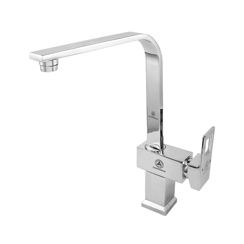 شیر ظرفشویی قهرمان مدل فلت علم تخت