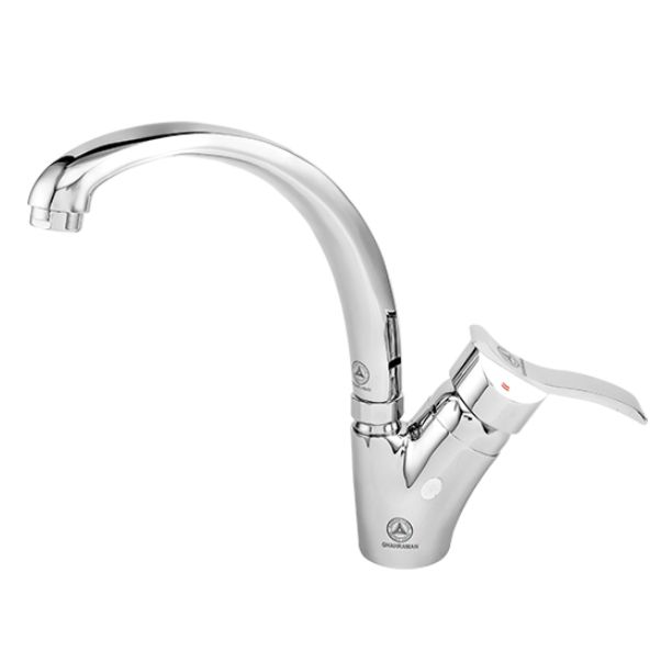 شیر روشویی علم کوتاه قهرمان مدل آبشار 2