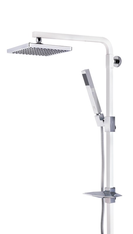 دوش حمام دوکاره قهرمان مدل فلت