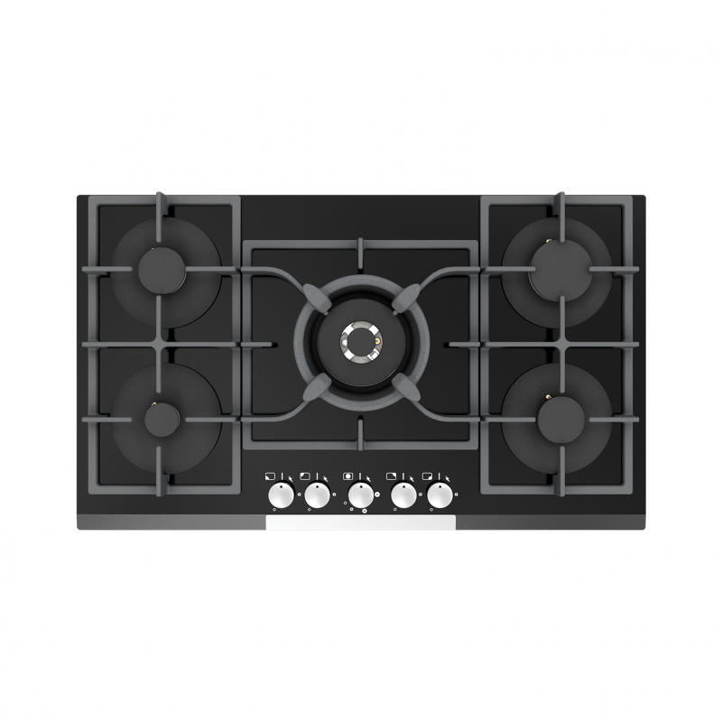 اجاق گاز صفحه ای میکس پلاس مدل CG9571M شیشه ای