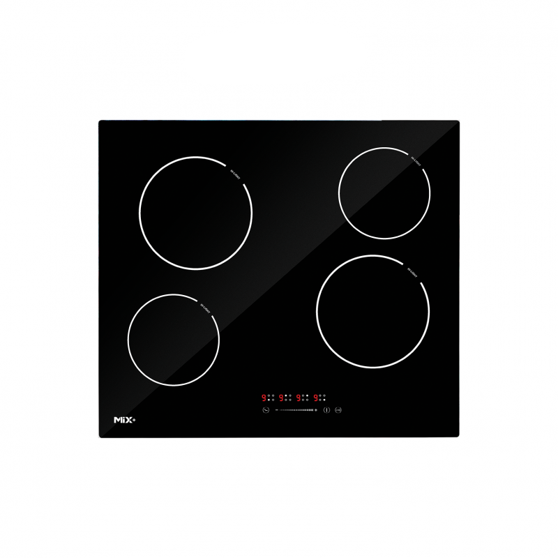 اجاق گاز صفحه ای میکس پلاس مدل CC4506 شیشه ای
