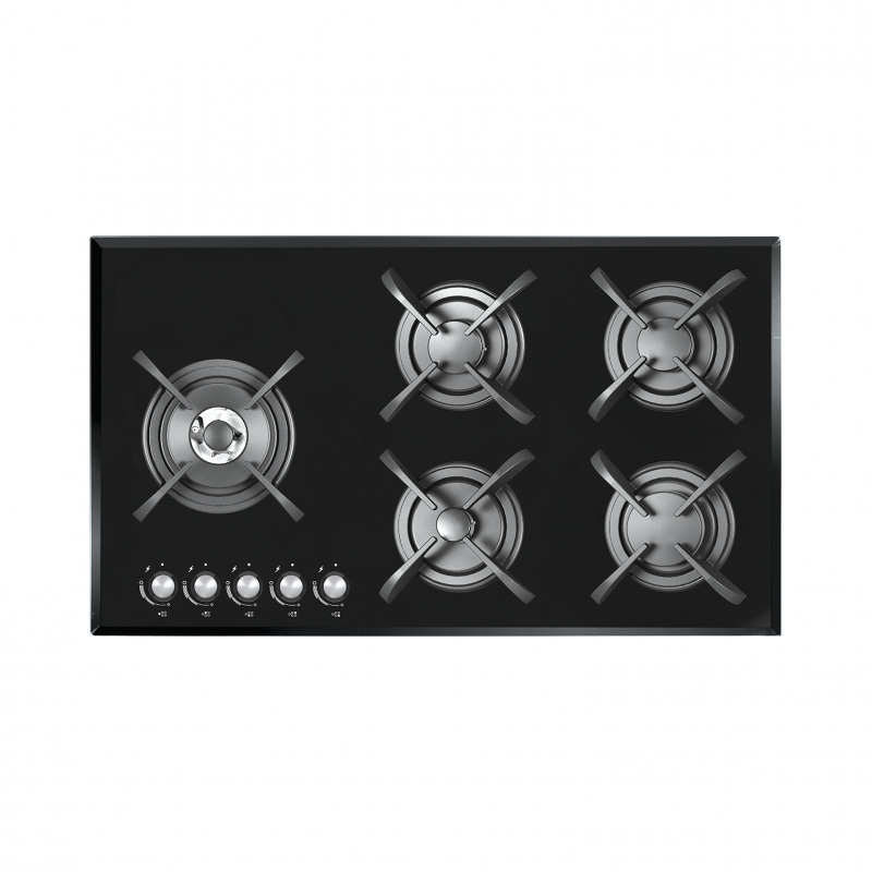 اجاق گاز صفحه ای میکس پلاس مدل  CG8506 شیشه ای