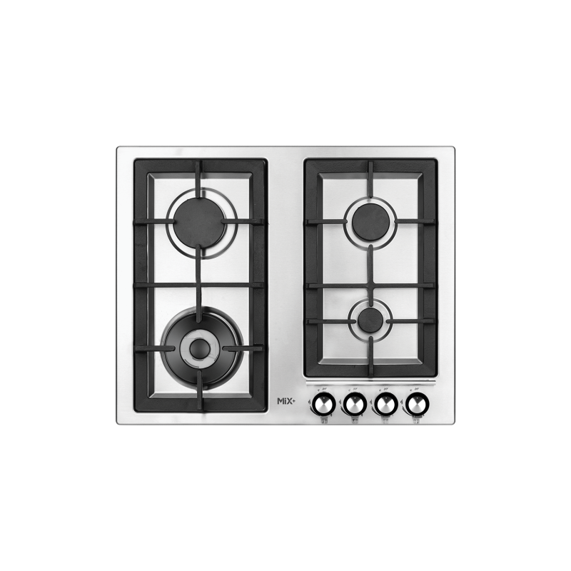 اجاق گاز صفحه ای میکس پلاس مدل 403S استیل