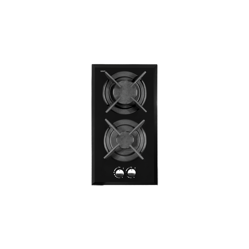 اجاق گاز صفحه ای میکس پلاس مدل 203G شیشه ای