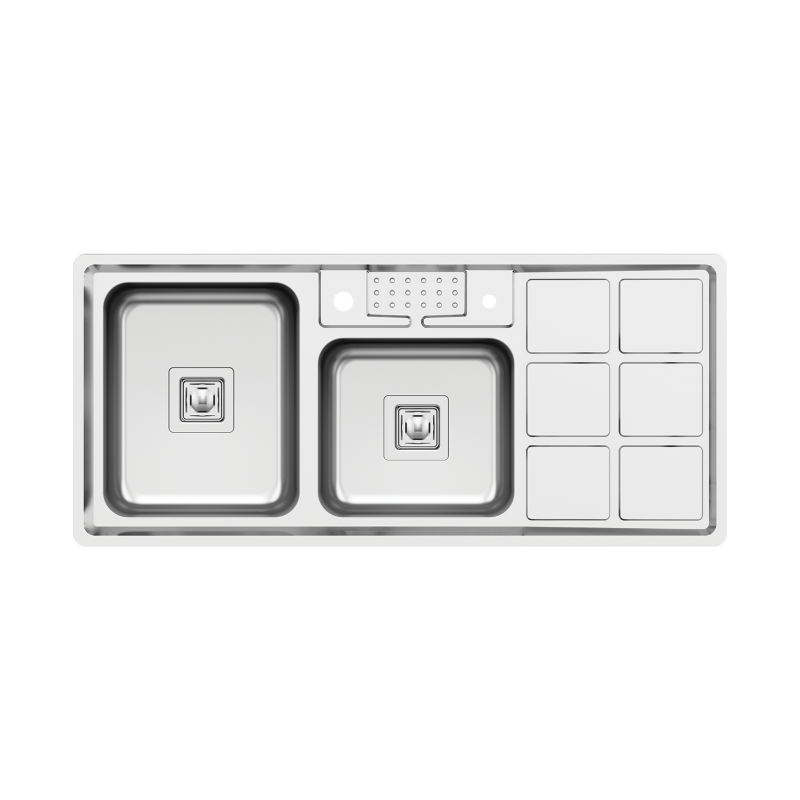 سینک ظرفشویی میکس پلاس مدل 8031S45 توکار