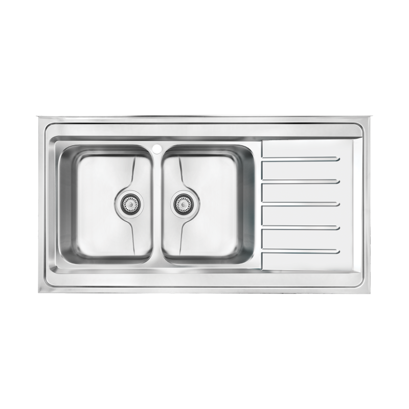 سینک ظرفشویی میکس پلاس مدل 9072P روکار