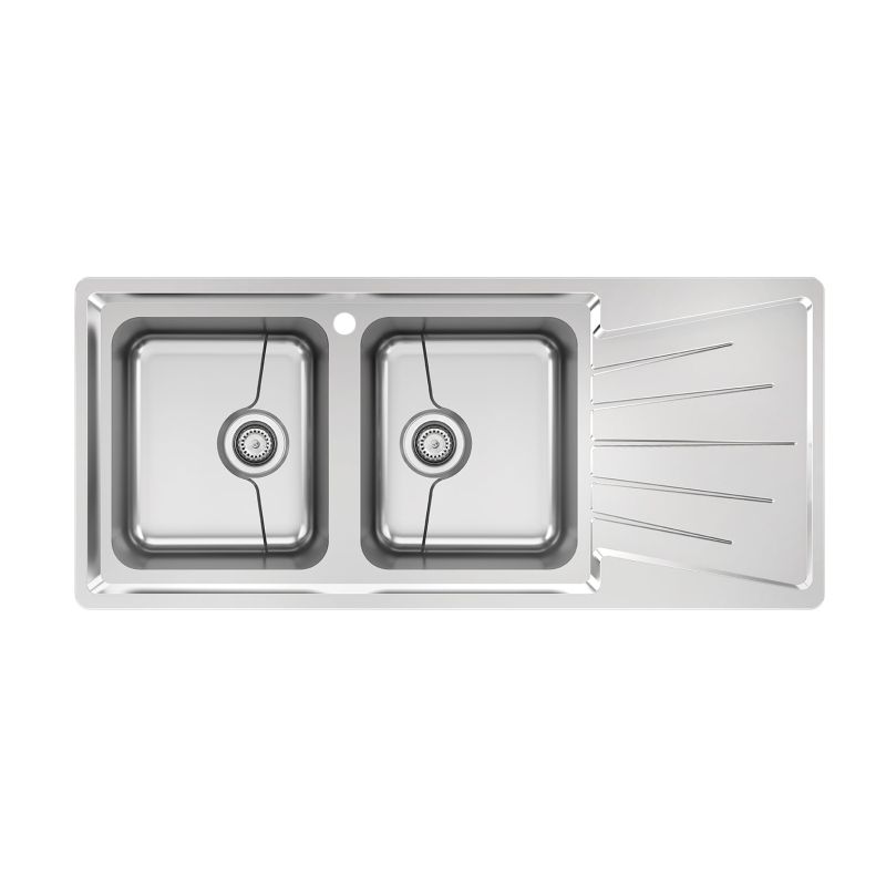 سینک ظرفشویی میکس پلاس مدل 8082P45 توکار