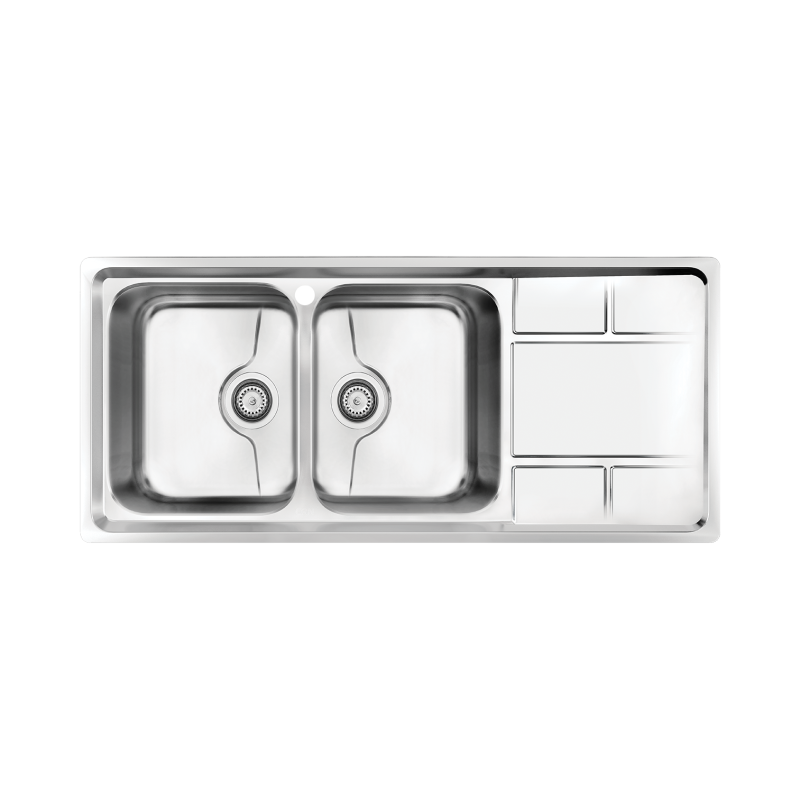 سینک ظرفشویی میکس پلاس مدل 8052P توکار