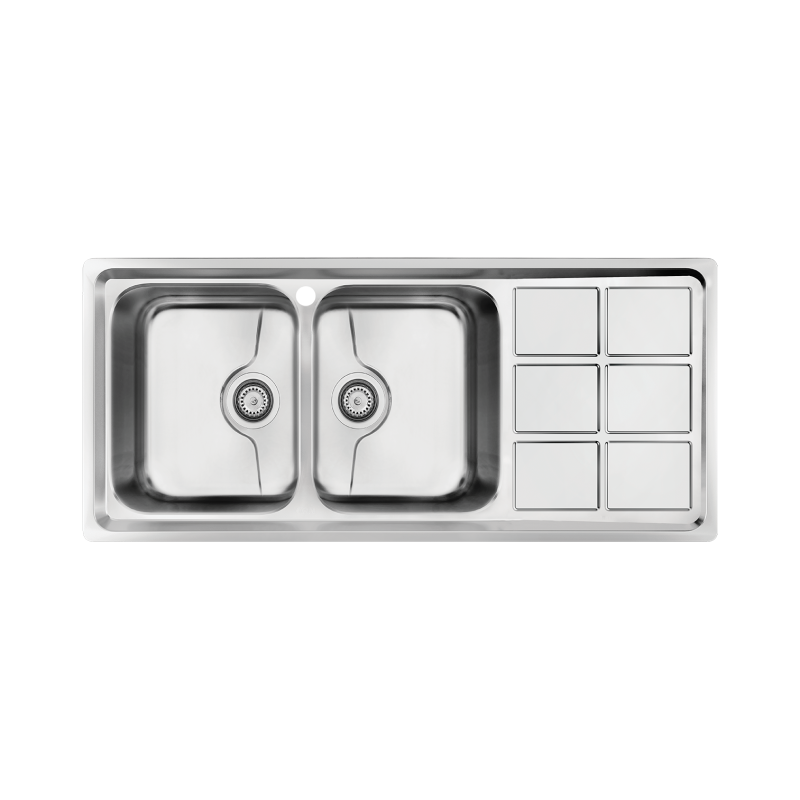 سینک ظرفشویی میکس پلاس مدل 8032P توکار