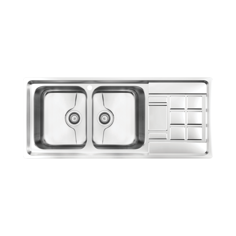 سینک ظرفشویی میکس پلاس مدل 8022P توکار