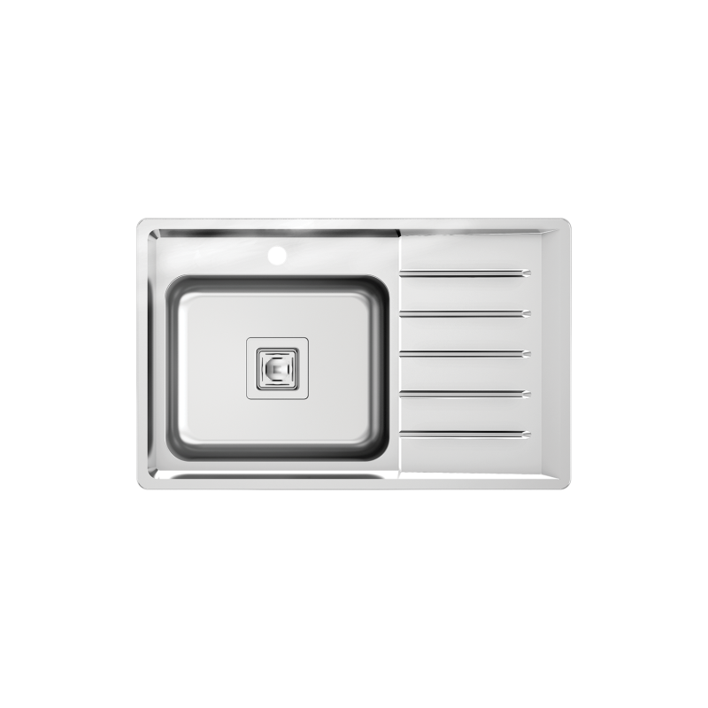 سینک ظرفشویی میکس پلاس مدل 6072S45 توکار