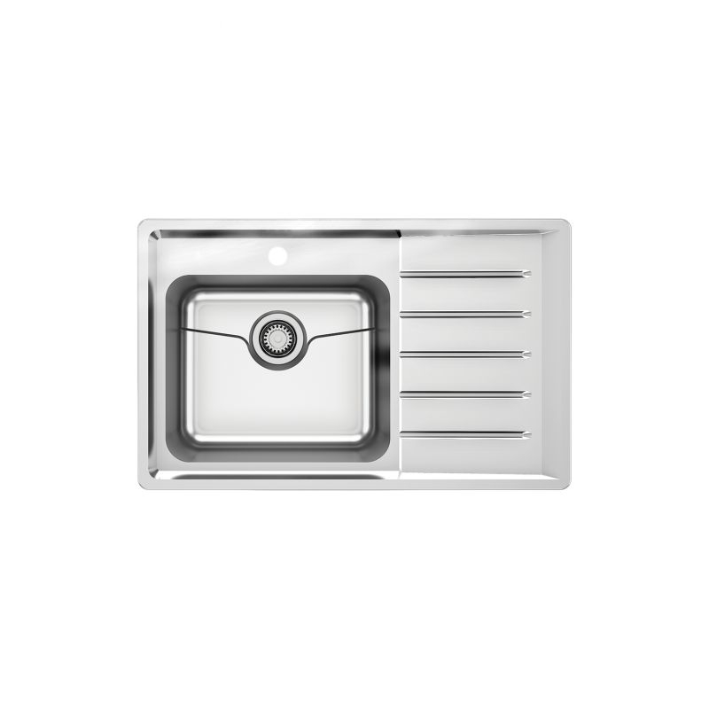 سینک ظرفشویی میکس پلاس مدل 6072P45 توکار