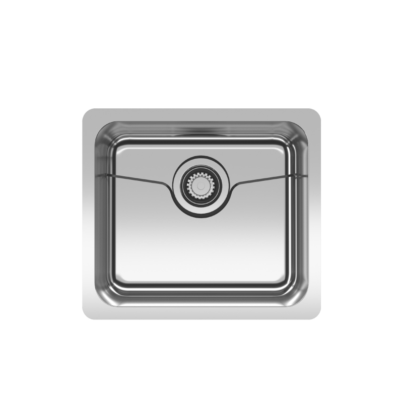 سینک ظرفشویی میکس پلاس مدل DLP45 زیر کابینتی