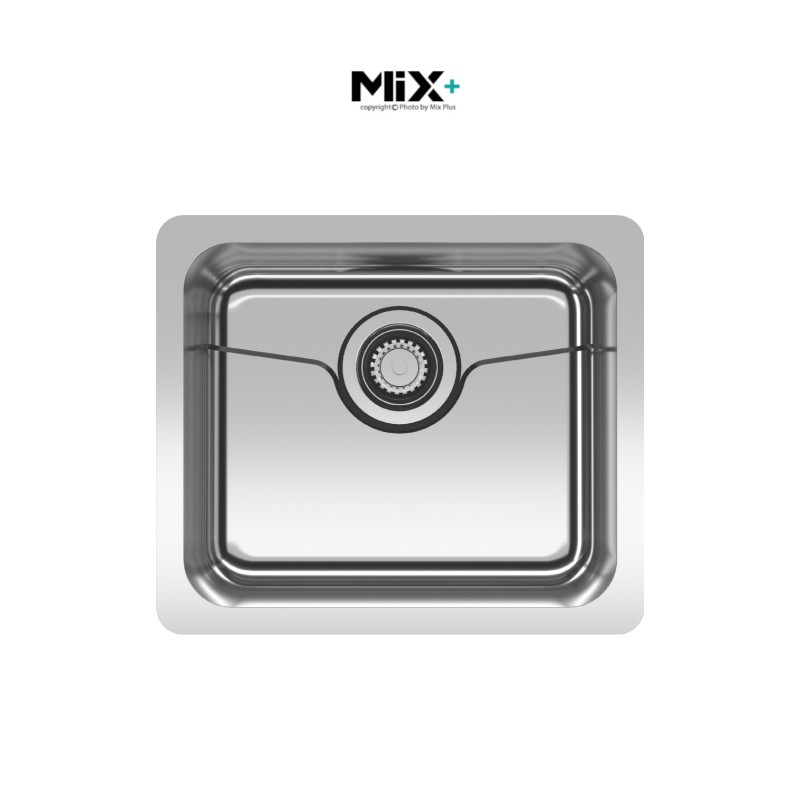 سینک ظرفشویی میکس پلاس مدل DMP45 زیر کابینتی