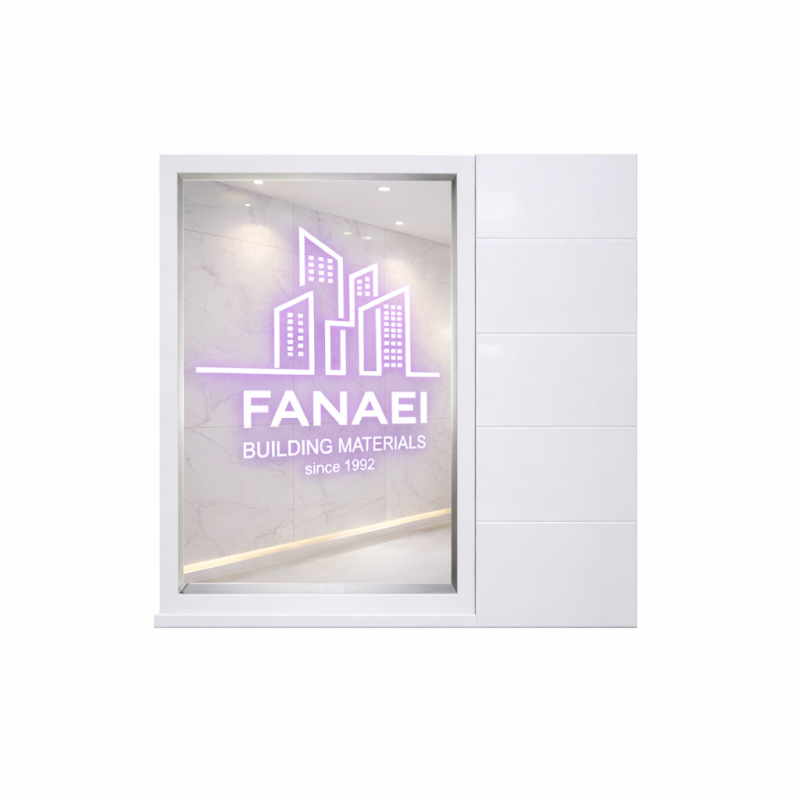 آینه باکس 60 سفید