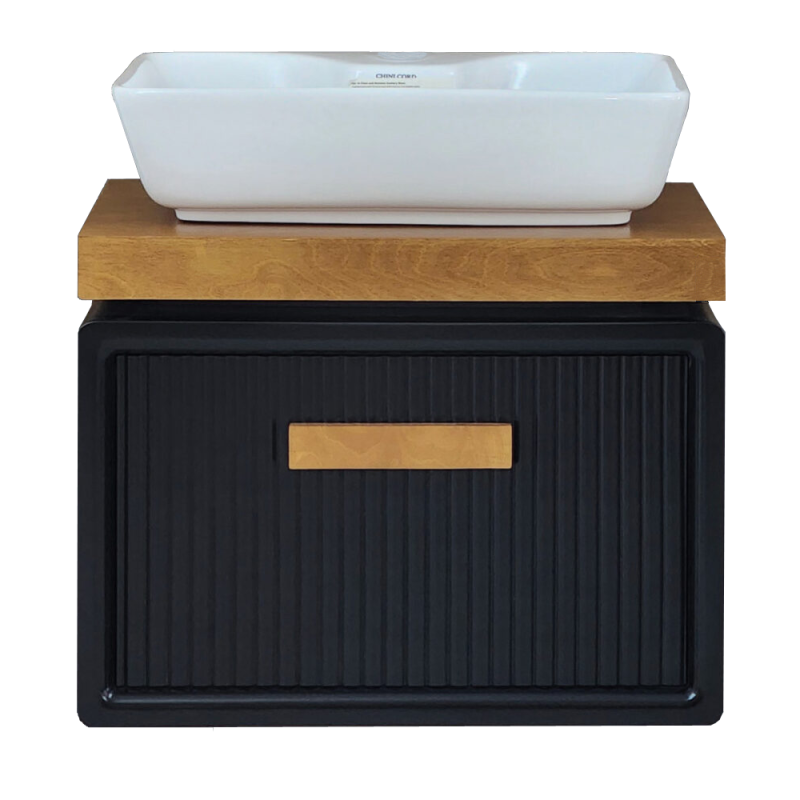 کابینت 60*40 مشکی مدل بالسا