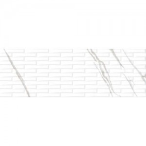 سرامیک  الوند مدل آمیترین سفید استراکچر 2 30x90