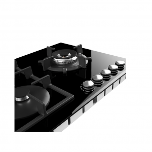 اجاق گاز صفحه ای میکس پلاس مدل G514R شیشه ای