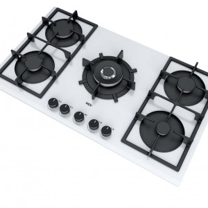 اجاق گاز صفحه ای میکس پلاس مدل  G514W شیشه ای